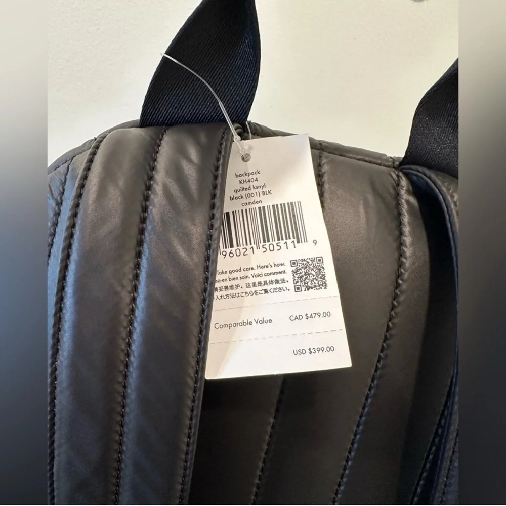 Kate Spade Camden Quilted Backpack(NWT)